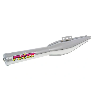 Kép: Krómozott hangtompító Puch Maxi Crosshoz