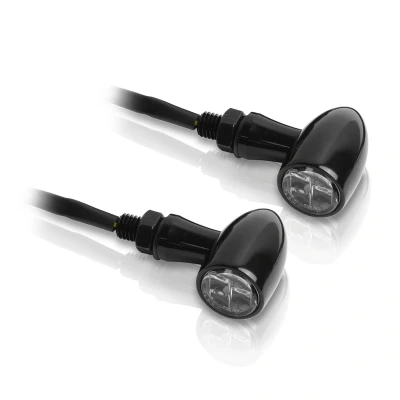 Kép: V PARTS Alumínium LED Irányjelző Szett Átlátszó Univerzális