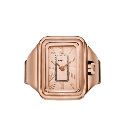 Kép: Fossil Raquel Watch Gyűrű Rose goldcoloured, Méret: One Size, gold coloured