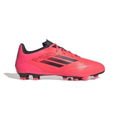 Kép: adidas Performance F50 CLUB Flexible Ground Stoplis futballcipő, Méret: 44, Turbo/aurora black/platin metallicCipő