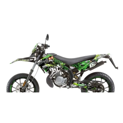 Kép: Grafikai készlet Derbi Xtreme 2011 2017 Stage6 zöld/fekete