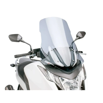Kép: Robogó szélvédő Puig V Tech Touring füst Honda Integra NC700, NC750
