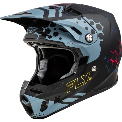 Kép: FLY RACING Formula CC Tektonikus Sisak Matt Fekete/Pala