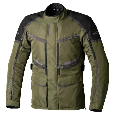 Kép: RST Maverick EVO CE férfi textil dzseki khaki/szürke