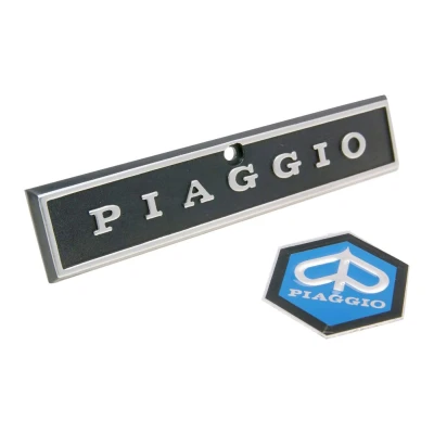 Kép: Piaggio embléma + felirat szett Vespa PX, PE 80, 125, 200
