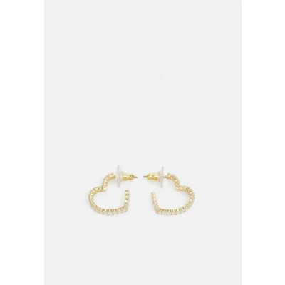 Kép: Swarovski Matrix Heart Fülbevalók goldcoloured, Méret: One Size, Gold coloured