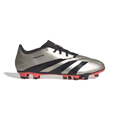 Kép: adidas Performance Predator CLUB FXG Stoplis futballcipő, Méret: 46 2/3, Platin metallic/aurora black/turboCipő