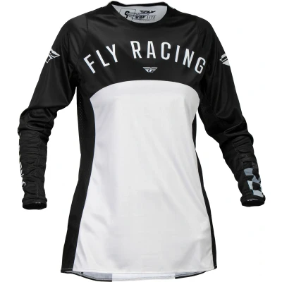 Kép: FLY RACING Lite Női Mez Fekete/Világosszürke