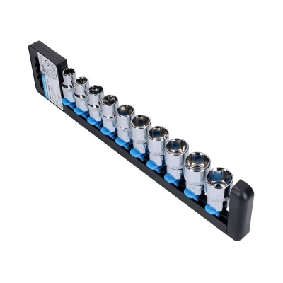 Kép: Húzócsavarkulcs készlet rövid 10 darab metrikus 1/2 inch 19mm