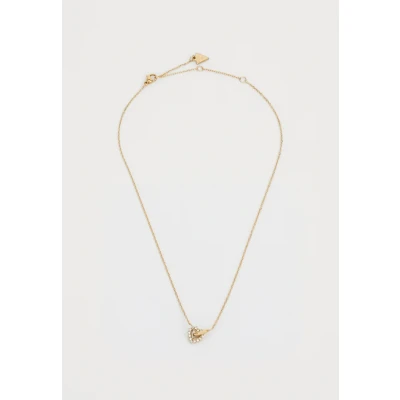 Kép: Guess Iconique Nyaklánc Yellow goldcoloured, Méret: One Size, gold/coloured