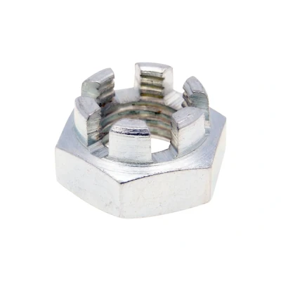 Kép: SW22 M14 es koronás anya (hátsó kerékhez) Piaggio Vespa 50, 90, 125, ET3, N, P, PX, Primavera, Sprint, Rally