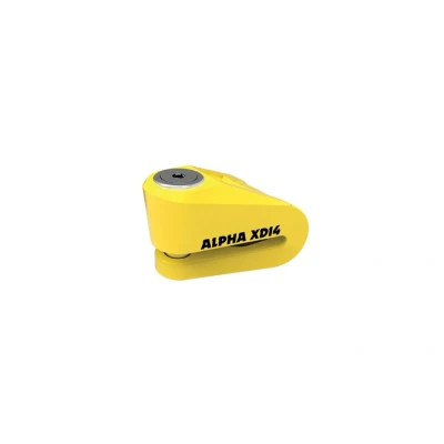 Kép: OXFORD Alpha XD14 tárcsazár Ø14mm sárga