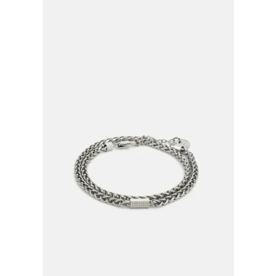 Kép: Tommy Hilfiger Snake Karkötő silvercoloured/white, Méret: One Size, Silver coloured/white