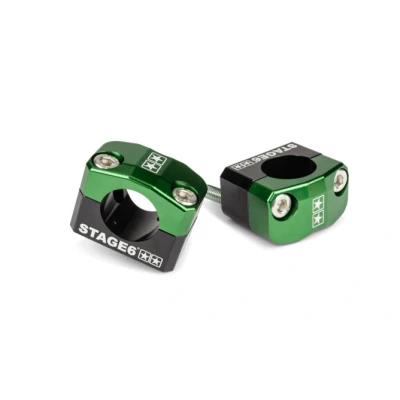 Kép: Fogantyúrögzítő bilincsek / konzolok Stage6 28,6 mm zöld