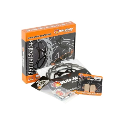 Kép: Fékkészlet túlméretes 220 mm Moto Master Flame hátsó fék SX / TC 85