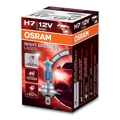 Kép: OSRAM 64210NL Izzó, távfényszóró H7 12V 55W 4050K Halogén OPEL: Astra K Sports Tourer, BMW: 5 Sedan, VOLKSWAGEN: Passat B5 Kombi