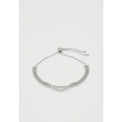 Kép: Swarovski Matrix Bracelet Karkötő white/silvercoloured, Méret: Medium, White/silver coloured