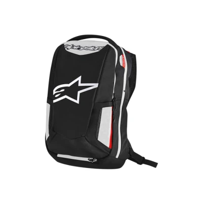 Kép: Alpinestars City Hunter fekete/fehér/piros hátizsák