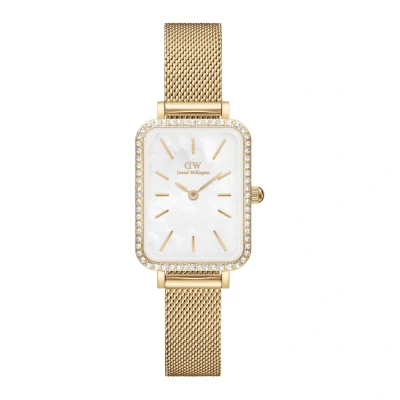 Kép: Daniel Wellington Quadro Lumine Bezel EVER MOP Óra goldcoloured, Méret: One Size, Gold coloured