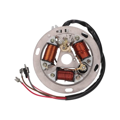 Kép: Generátor állórész (gyújtásalaplap) breaker 6V Simson S51, S70, KR51/2
