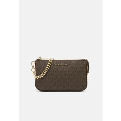 Kép: Michael Kors JET SET Chain Pouchette Alkalmi kézitáska, Méret: One Size, Brown