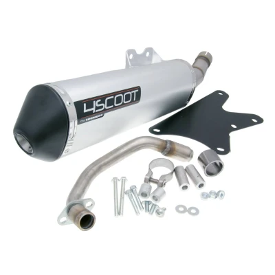 Kép: Tecnigas 4SCOOT kipufogó Piaggio Leader blokk 125 200cc