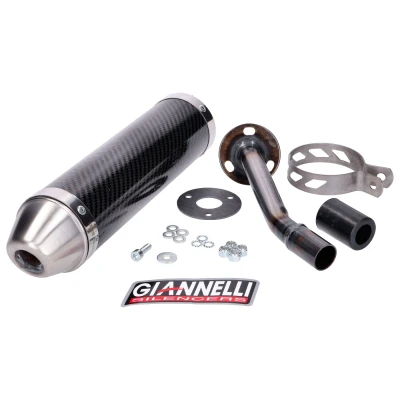 Kép: Giannelli Carbon hátsó hangtompító Vent Derapage 50, 50RR 2019 2020 hoz