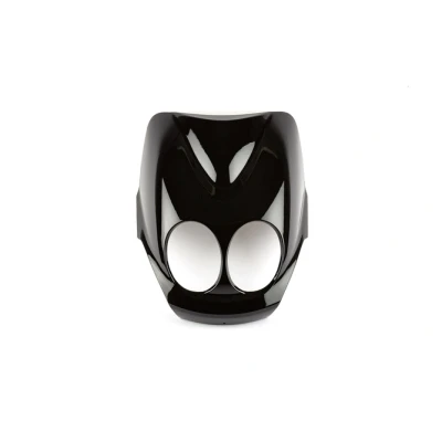Kép: Első idom / fényszóró burkolat fekete Yamaha Neo&#039;s MBK Ovetto 2008 után