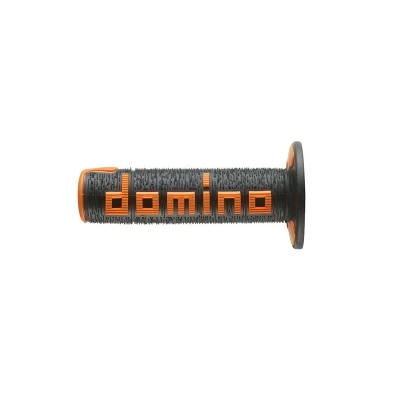 Kép: Domino A360 off road fekete/narancssárga kormánymarkolat szett
