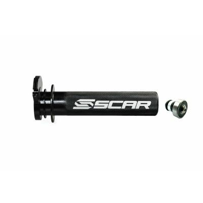 Kép: SCAR Gázcső Alumínium + Csapágy Fekete Yamaha YZ125/250/250X